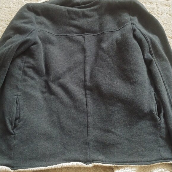 Y2K Abercrombie & Fitch navy blue shawl size XS/S - Picture 2 of 9